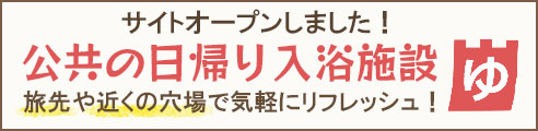 公共キの日帰り入浴施設